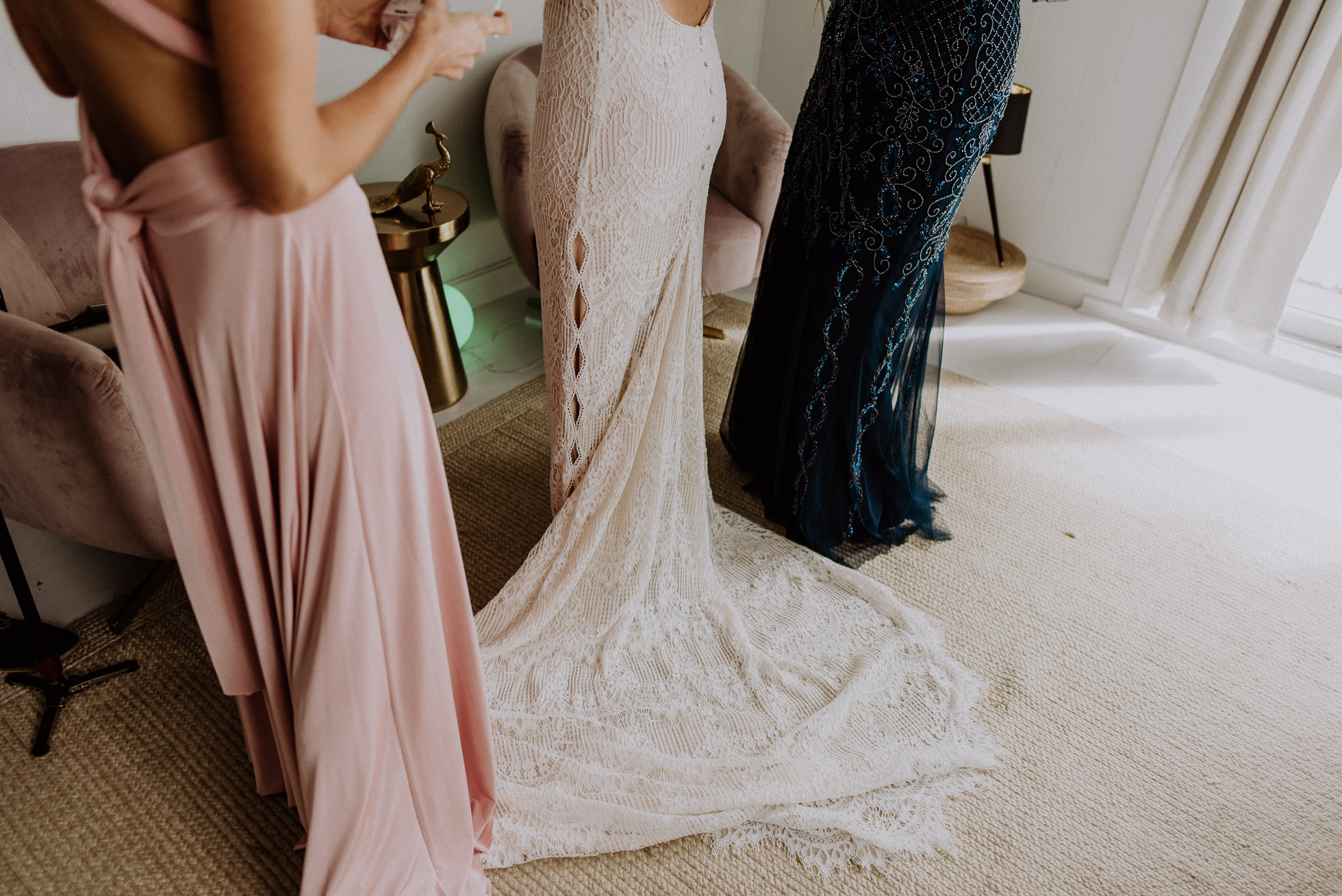 unique lace wedding dress