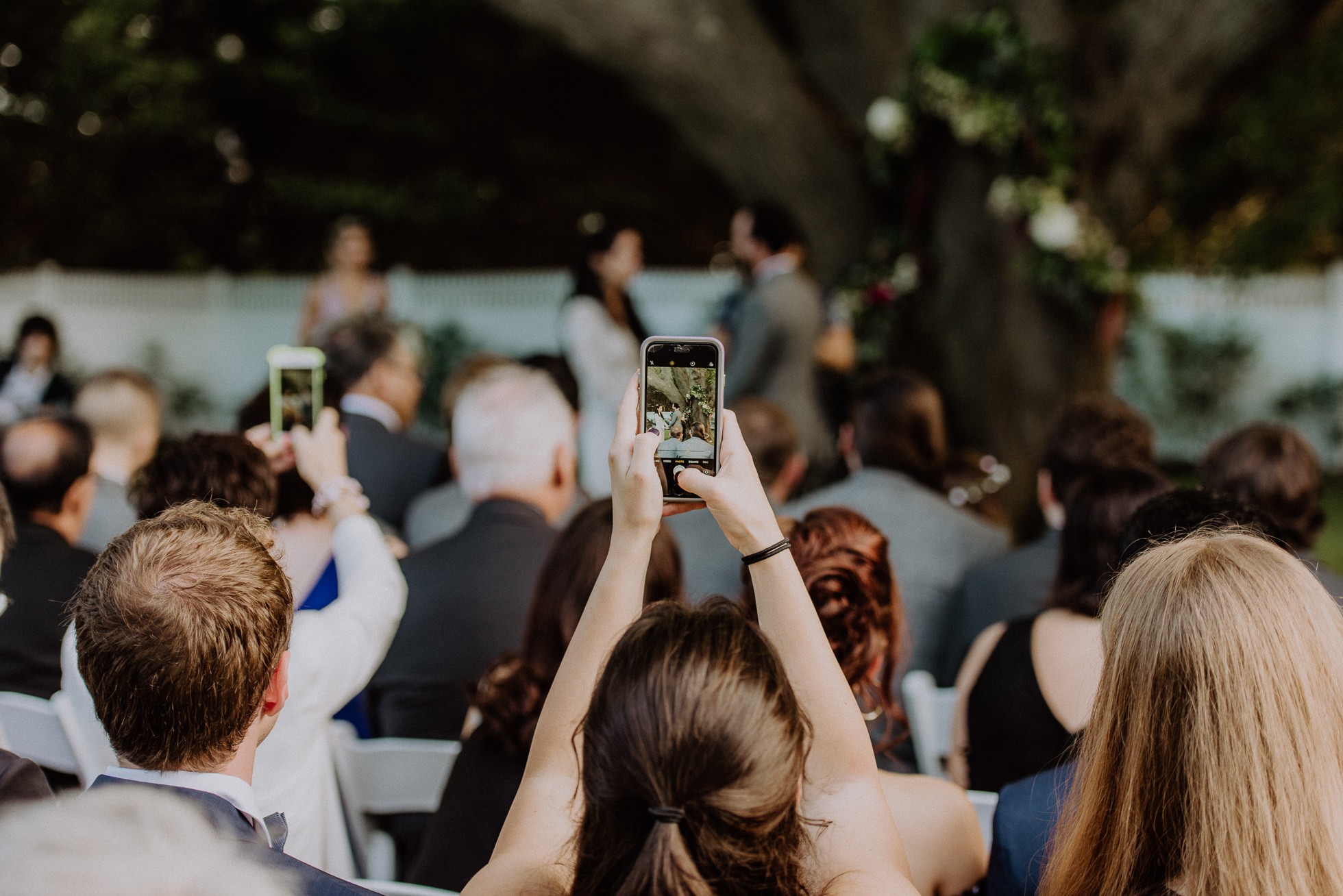 why you should have an unplugged wedding ceremony