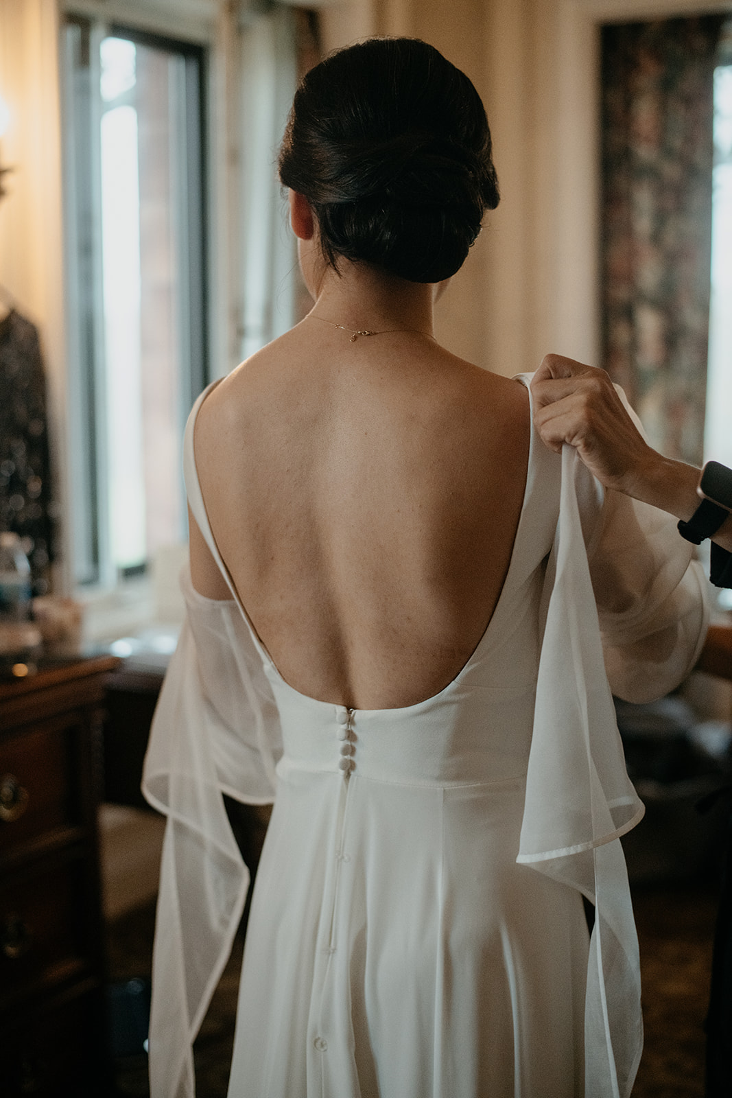 bride getting ready